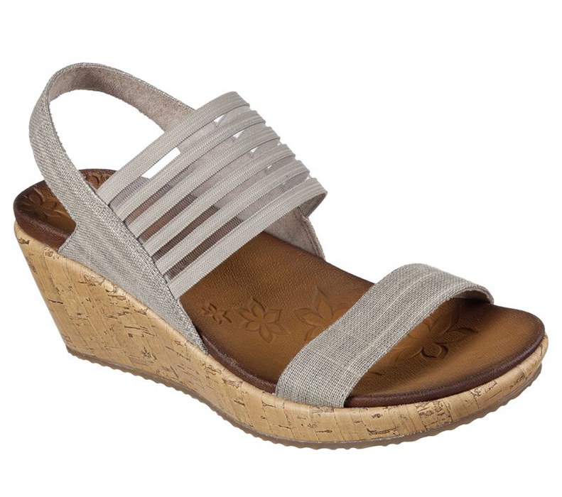 Skechers Beverlee - Smitten Kitten - Womens Sandals Grey [AU-XW6098]